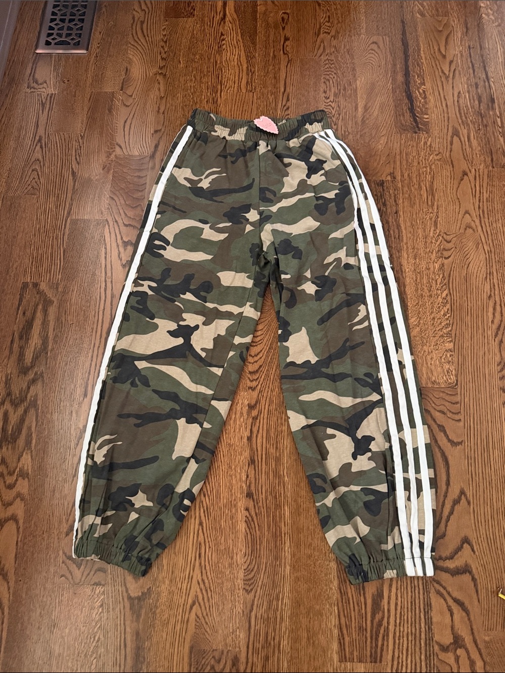 Lovlov camo stripe French terry track pant medium
